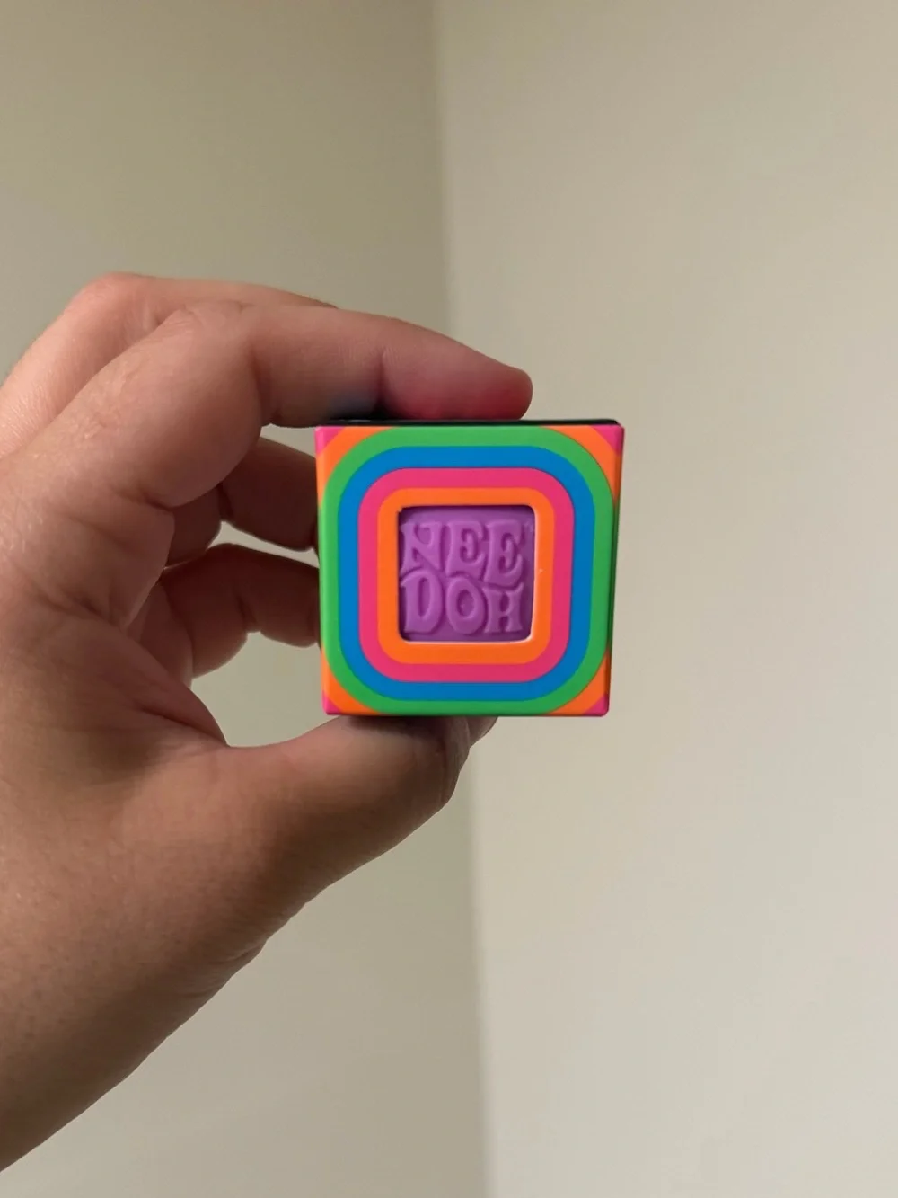 Mini Cool Cube NeeDoh - Purple (1 PC)